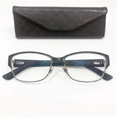 gucci wire frame glasses|authentic gucci eyeglass frames.